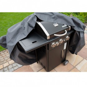 Housse Barbecue : Housse barbecue gaz hauteur 58 cm 103 x 58 cm Nature