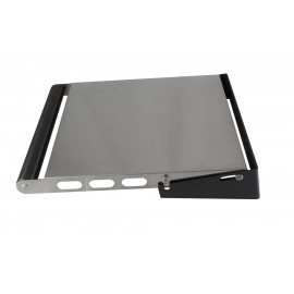 Rupture usine 2025 Tablette latéral repliable en Inox pour Vulcano L'art du jardin