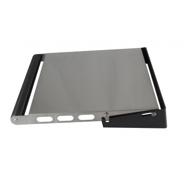 Tablette latéral repliable en Inox pour Vulcano L'art du jardin