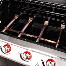 Barbecue &agrave; gaz MANHATTAN 400GPI Somagic 343219GPI grill et plancha
