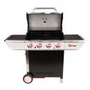 Barbecue &agrave; gaz MANHATTAN 400GPI Somagic 343219GPI grill et plancha