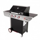 Barbecue &agrave; gaz MANHATTAN 400GPI Somagic 343219GPI grill et plancha