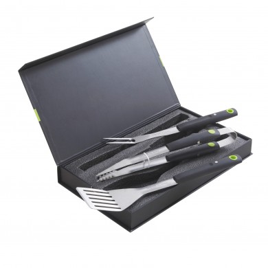 Coffret de 3 accessoires pour barbecue aimanté cook'in garden
