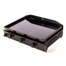 Plancha gaz acier &eacute;maill&eacute; Canto 300 Somagic 10 personnes