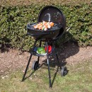 Barbecue &agrave; charbon de bois Brighton Somagic 8 personnnes