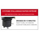 Barbecue charbon de bois EASY 60 Cook'in garden