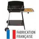 Barbecue &agrave; charbon de bois Excel Grill Somagic cuve fonte 54.5x40 cm