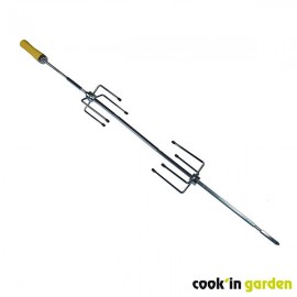 Broche barbecue L 79,3 × l 8 × H 8cm Cook'in Garden