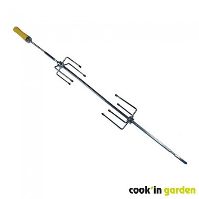 Broche barbecue longueur 85 cm Cook'in Garden