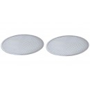 2 Grilles rondes &agrave; pizza 33 cm