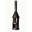 Barbecue chemin&eacute;e Auckland Buschbeck stainless steel fireplace 140139 Anthracite