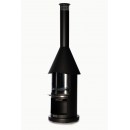 Barbecue chemin&eacute;e Auckland Buschbeck stainless steel fireplace 140160 noir