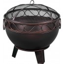Brasero grill Ignis  diam&egrave;tre 60 x hauteur 61 cm poids 9.0 kg en acier peint en noir