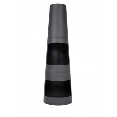 Brasero cheminée Skyline diamètre 36 cm hauteur 150 cm en acier poids 9.5 kg