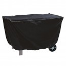 Housse en polyester noir pour barbecue Flavo 60 sur chariot AM083T