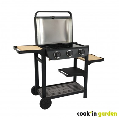Barbecue à gaz Flavo 60 sur chariot Gardenmax Cookingarden