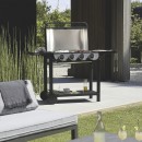 Barbecue &agrave; gaz Flavo 76 sur chariot Gardenmax Cookingarden
