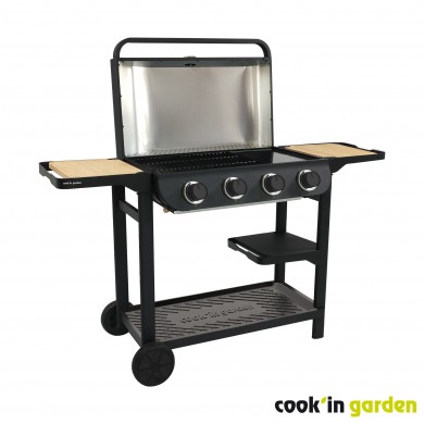 Barbecue à gaz Flavo 76 sur chariot Gardenmax Cookingarden