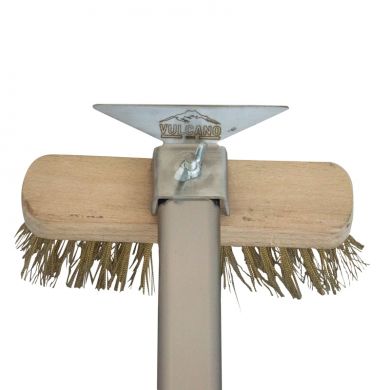 Brosse en laiton Aluminium pour four à Pizza Vulcano