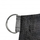 Tablier en jean Vulcano  avec poche et attache m&eacute;tal