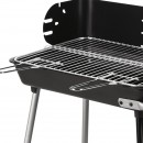 Barbecue &agrave; charbon de bois Florence Somagic cuve fonte 54.5x38.5cm