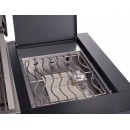 Cuisine d&rsquo;&eacute;t&eacute; Kingrange Dimensions 279 cm Buschbeck 5 br&ucirc;leurs &eacute;vier, frigo