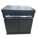Cuisine d&rsquo;&eacute;t&eacute; Kingrange Dimensions 279 cm Buschbeck 5 br&ucirc;leurs &eacute;vier, frigo
