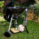 Barbecue &agrave; charbon de bois TEXAS Somagic Id&eacute;al pour 12 personnes