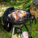 Barbecue &agrave; charbon de bois TEXAS Somagic Id&eacute;al pour 12 personnes