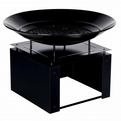 Braséro d'extérieur Somagic Réf. 700052 cuve en acier ronde de 52 cm