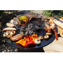 Brasero de cuisson Somagic R&eacute;f. 300907 cuve en acier ronde de 70 cm