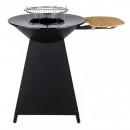 Brasero de cuisson Somagic R&eacute;f. 300907 cuve en acier ronde de 70 cm