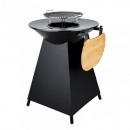 Brasero de cuisson Somagic R&eacute;f. 300907 cuve en acier ronde de 70 cm