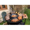 Brasero de cuisson au gaz Somagic R&eacute;f. 300807 cuve en acier ronde de 70 cm