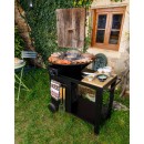Brasero de cuisson au gaz Somagic R&eacute;f. 300807 cuve en acier ronde de 70 cm