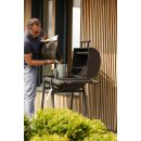 Barbecue Tonino 70 charbon de bois Cookingarden cuve acier 70x42 cm 12 &agrave; 20 personnes