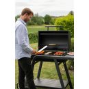 Barbecue Tonino 70 charbon de bois Cookingarden cuve acier 70x42 cm 12 &agrave; 20 personnes