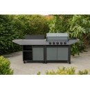 Barbecue gaz Burn 5 Cook'in Garden L 152 x l 60 x H 112cm 5 br&ucirc;leurs