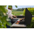 Barbecue gaz Burn 5 avec &eacute;vier Cook'in Garden L 152 x l 60 x H 112cm 5 br&ucirc;leurs