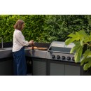 Barbecue gaz Burn 5 avec &eacute;vier Cook'in Garden L 152 x l 60 x H 112cm 5 br&ucirc;leurs